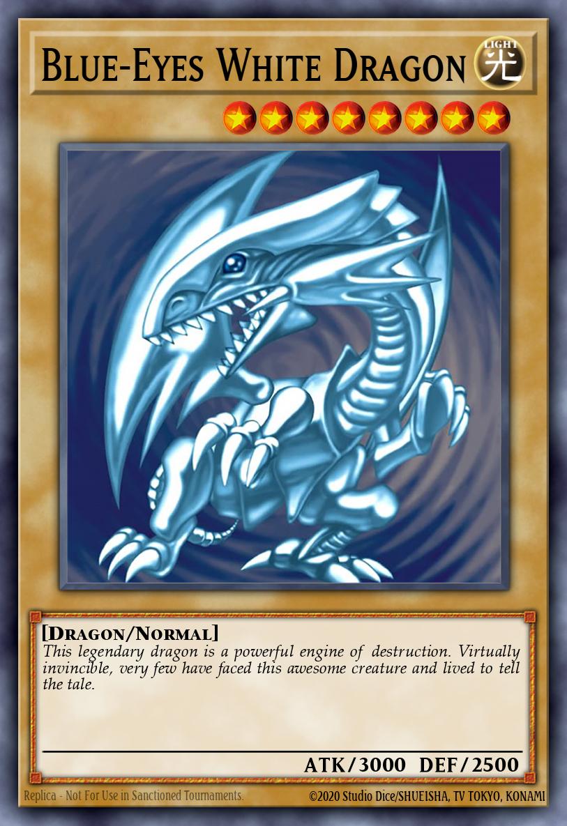 Yu-Gi-Oh Blue-Eyes White Dragon