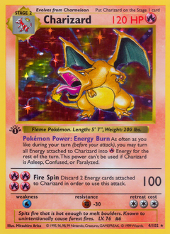 1999 Base Set Charizard Holo